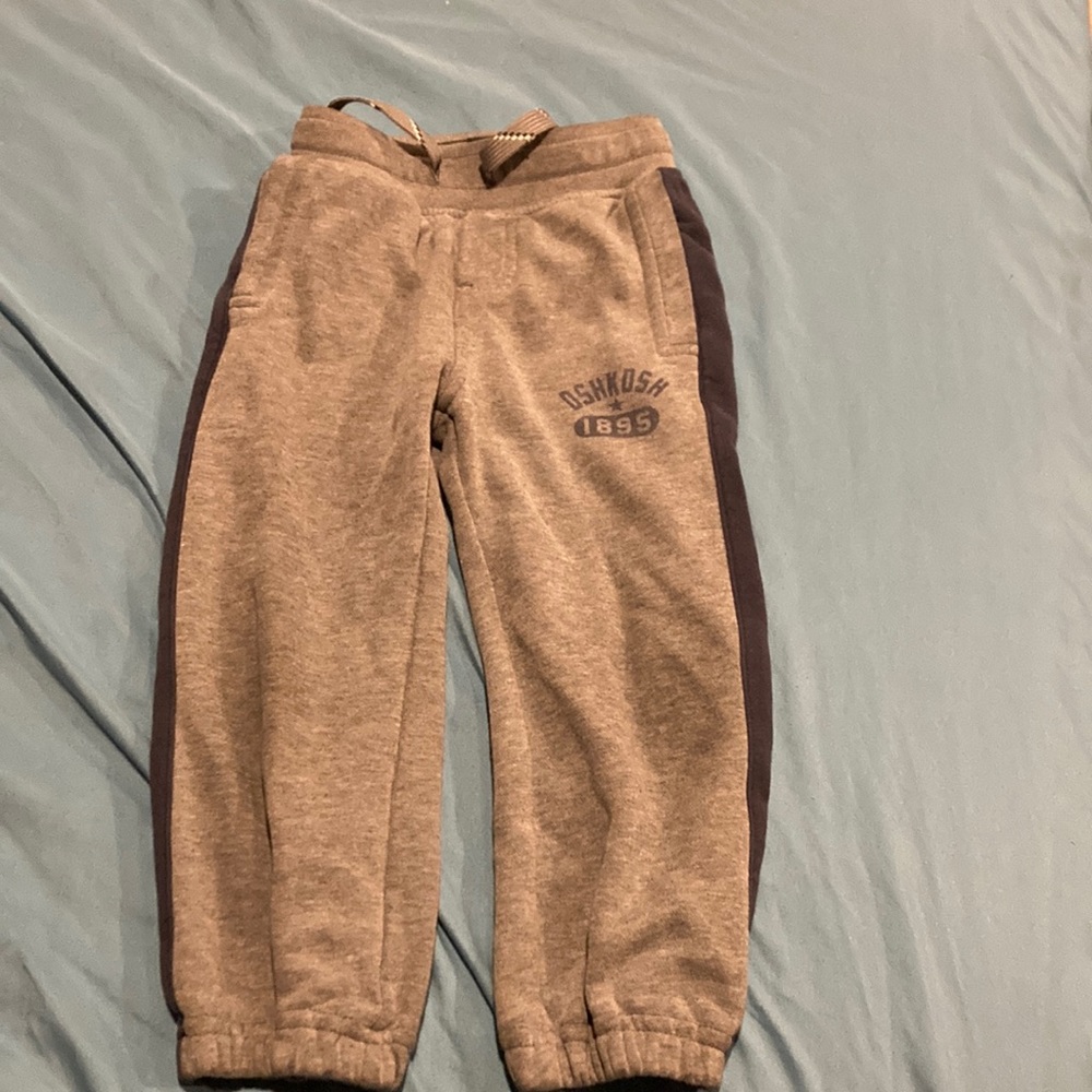 Grey sweatpants